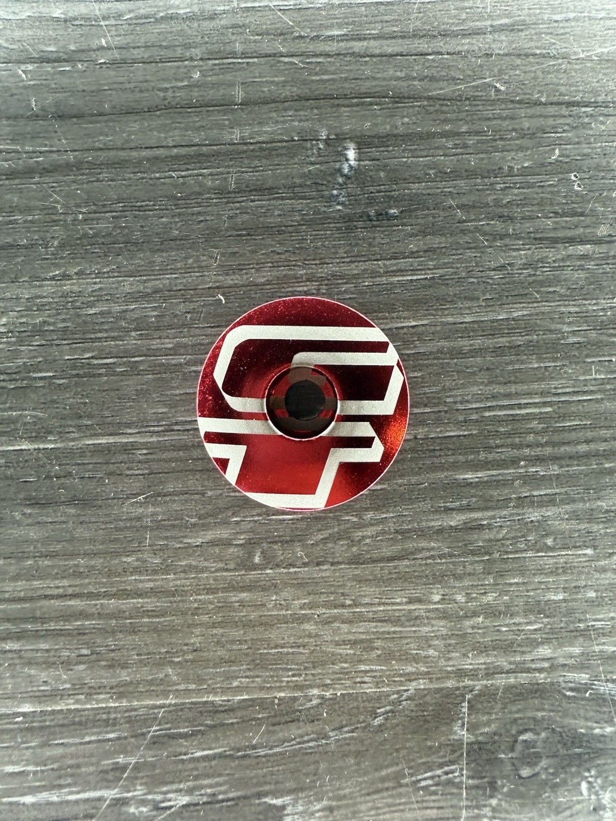 GT Mountain Bike Repop Bicycle Headset Top Cap 1 1/8" Red Stem Cap Bike