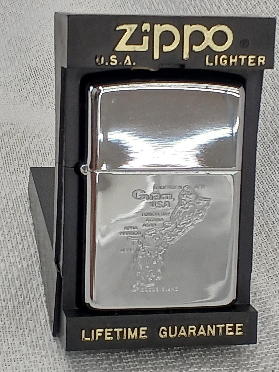 Zippo lighter 1990 GUAM ZIPPO