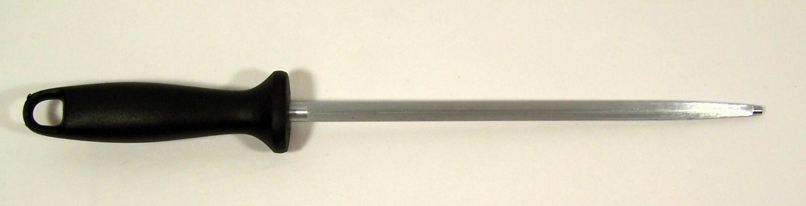 Zwilling J. A. Henckles Honing Rod, Soligen, Germany, Hanging Black Handle