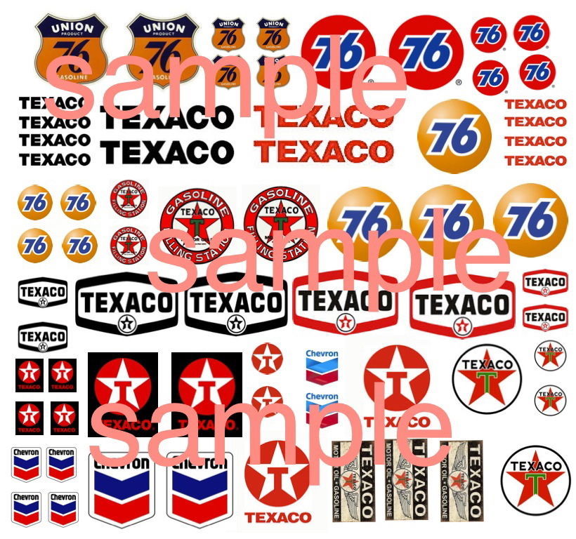 1:64 TEX  WATER-SLIDE DECALS FOR HOT WHEELS, MATCHBOX, SLOT CAR: