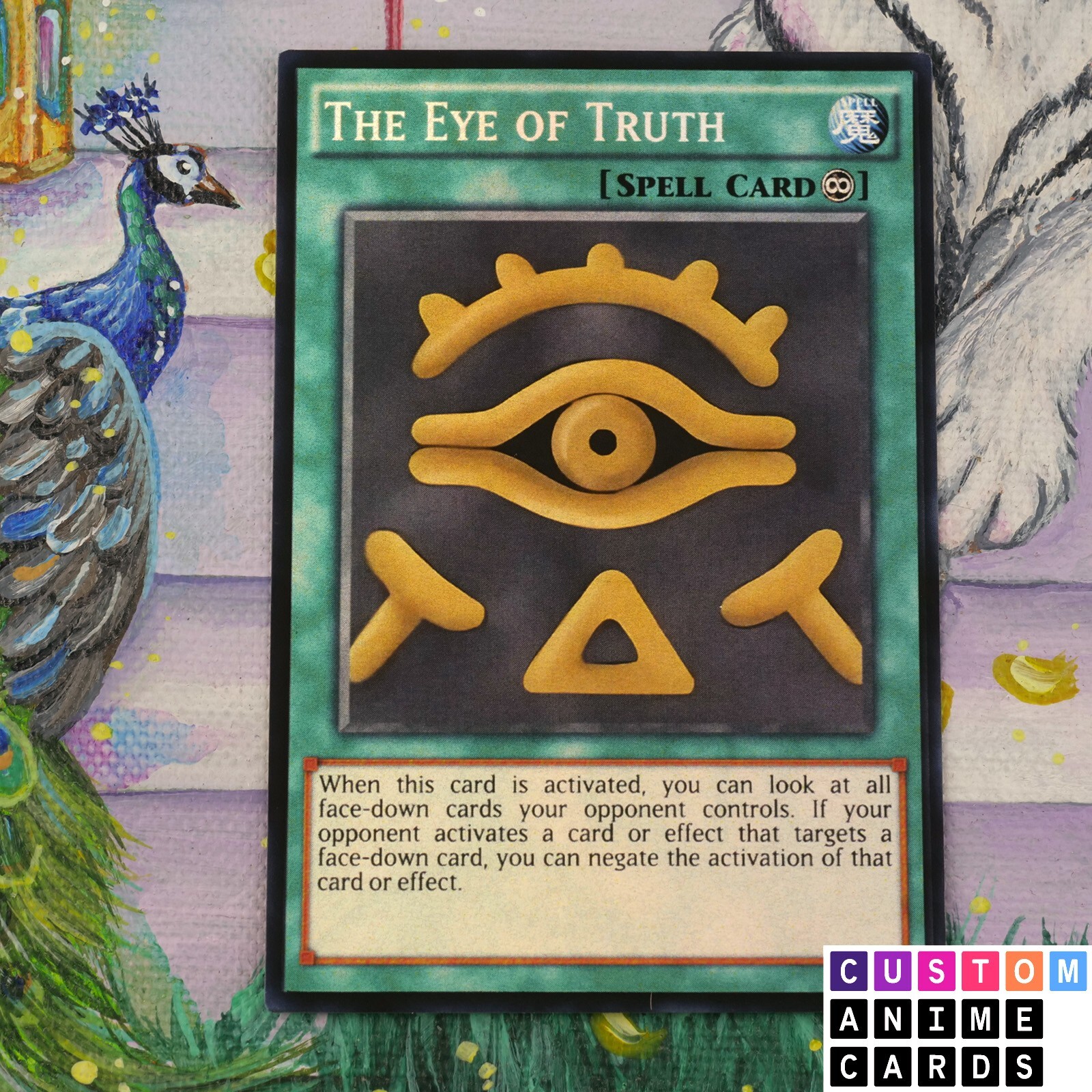 The Eye of Truth ANIME EFFECT HOLO card