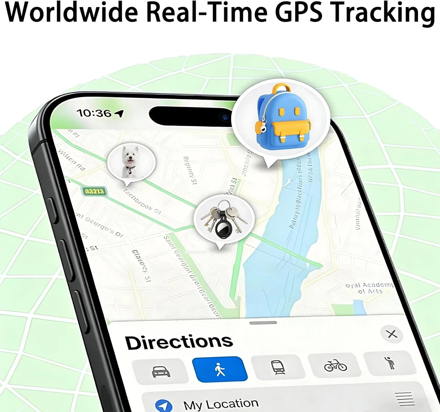 4 Pack Tracker Tags [Apple Mfi Certified] Work with Apple Find My(Ios Only)