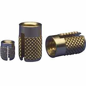 EZ Lok 240-008-BR.250 8-32 Flush Press Insert Brass Lot of 100