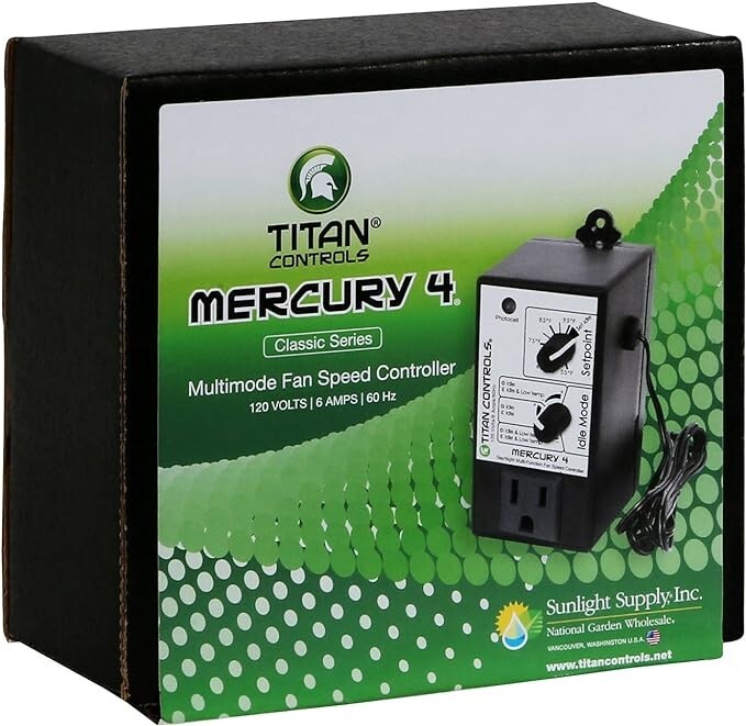 Titan Controls Mercury 4: Multi Function Fan Speed Controller