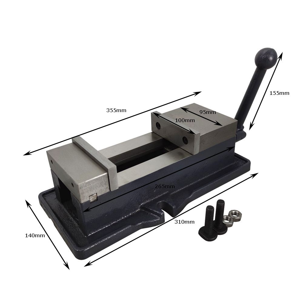 4-inch Milling Machine Vise Bench Vise High Precision Manipulative Device Tool