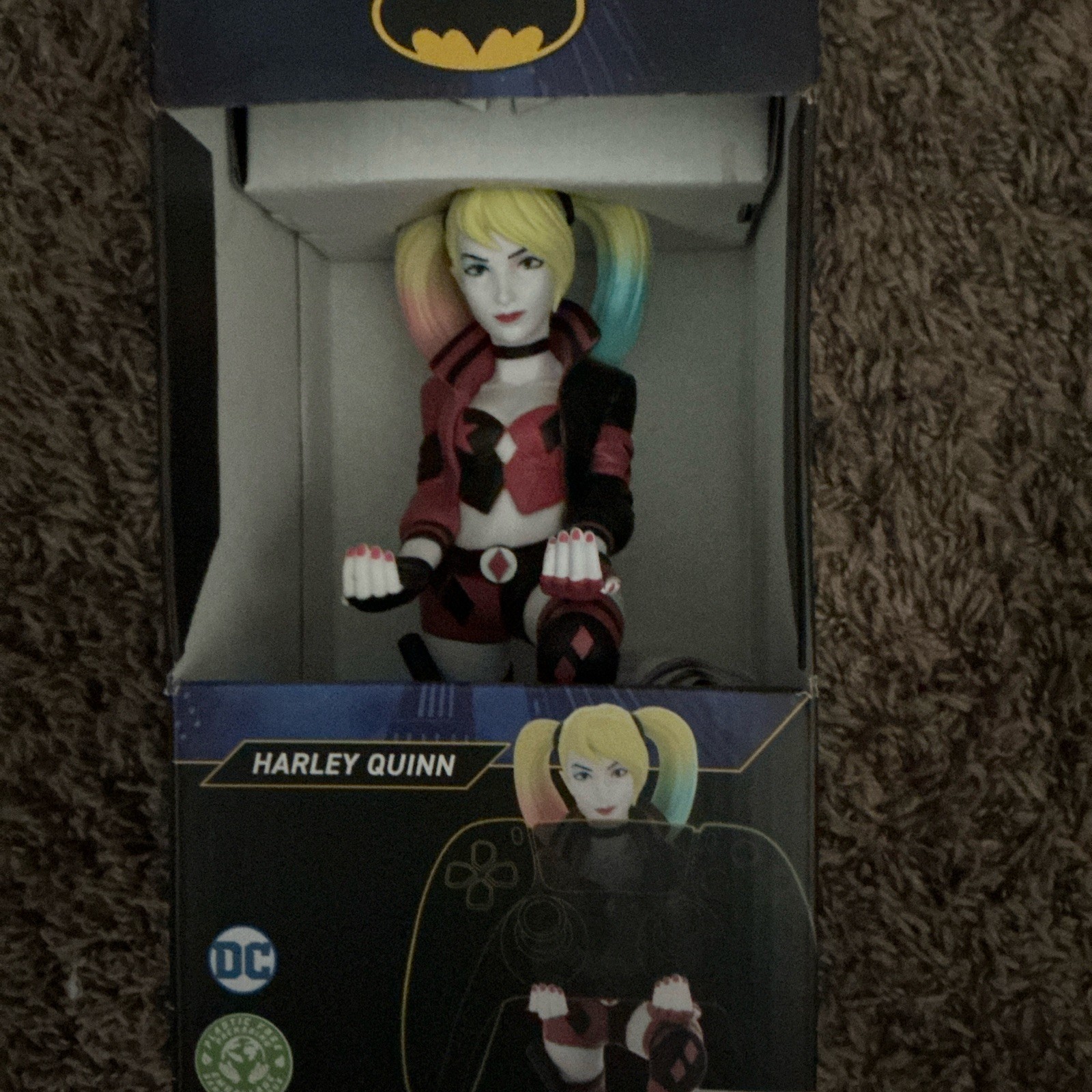 New! Cable Guys Harley Quinn Phone/Controller Holder~ DC Batman