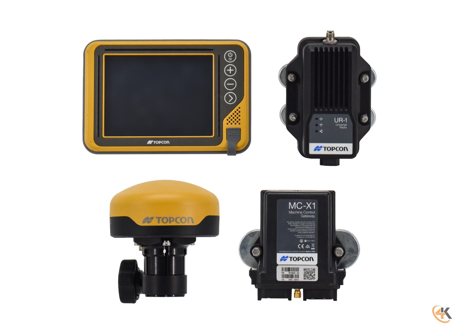 Topcon MC-Max Grader GPS Machine Control Kit w/ GX-55 V15 Display MC-X1 & GR-i3F