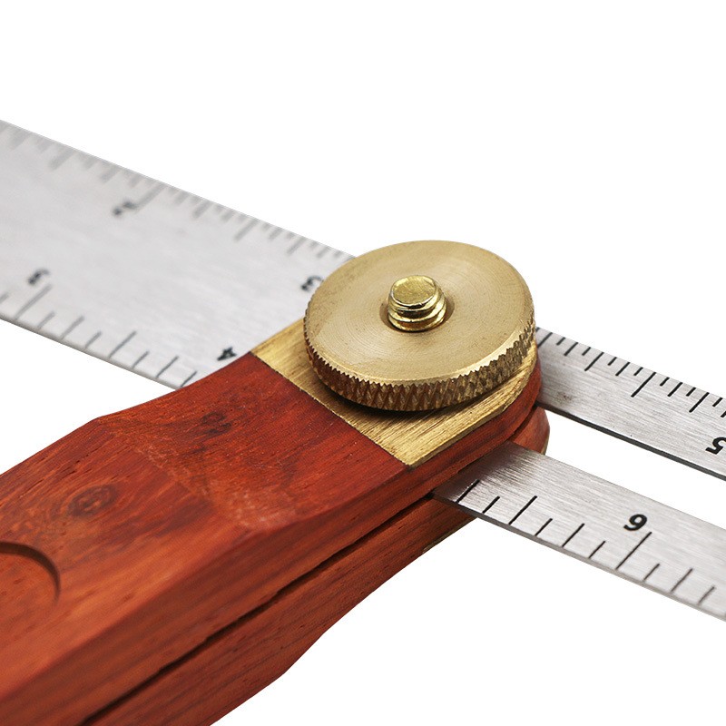 Adjustable Bevel Angle Ruler Horizontal Sliding Detector Marker Measuring Tool