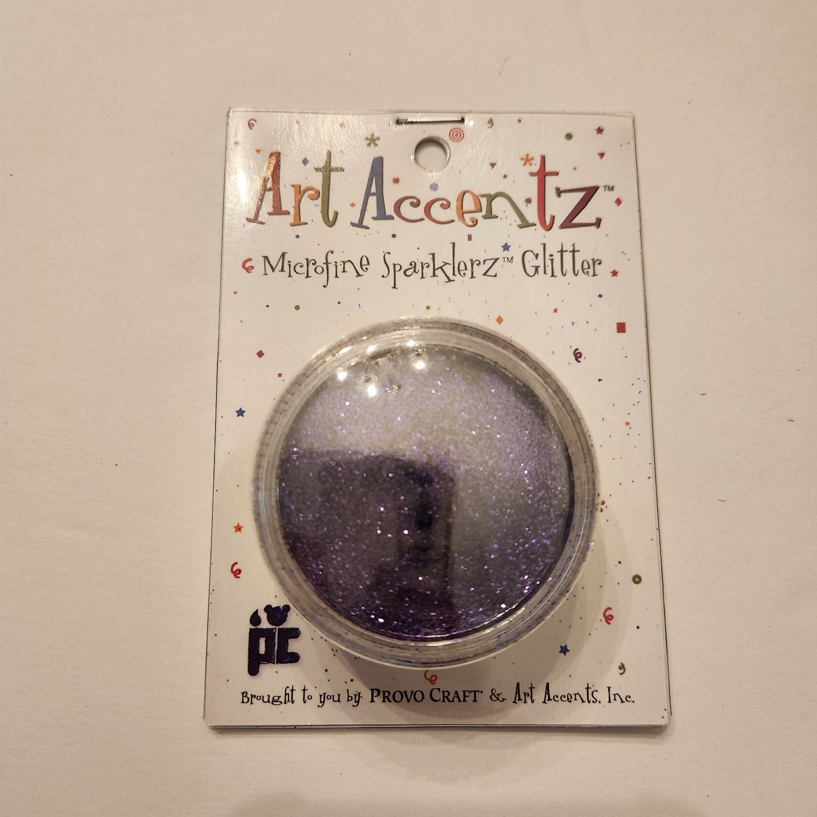 Purple Glitter Microfine Sparklerz Craft Art Accentz Brand .35 Oz 10g 24-3016