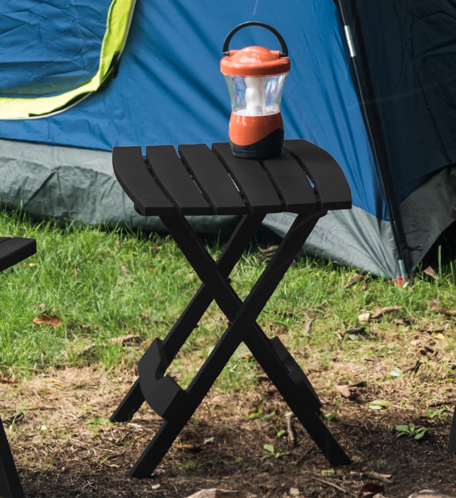 Adams Quik-Fold® Side Table - Black