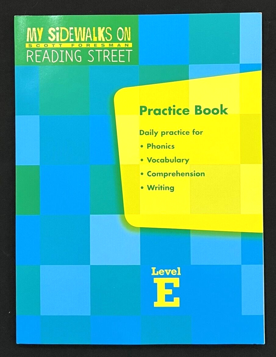 5th - My Sidewalks on Reading Street - PRACTICE BOOK - LEVEL E (Student) (2011)