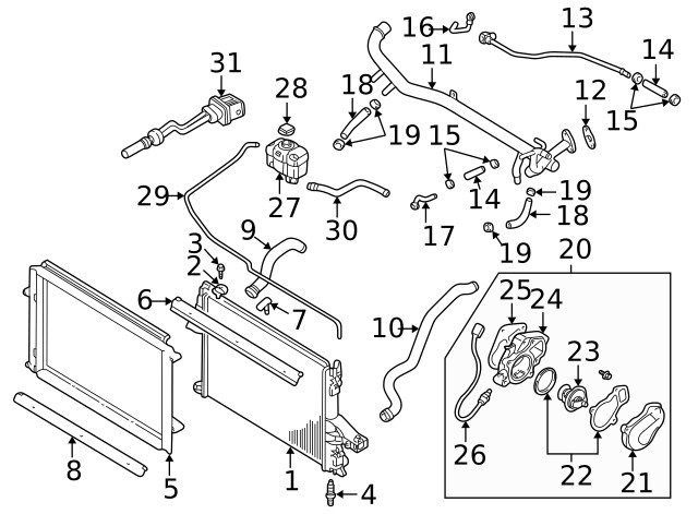 Genuine Volvo Clamp 978171
