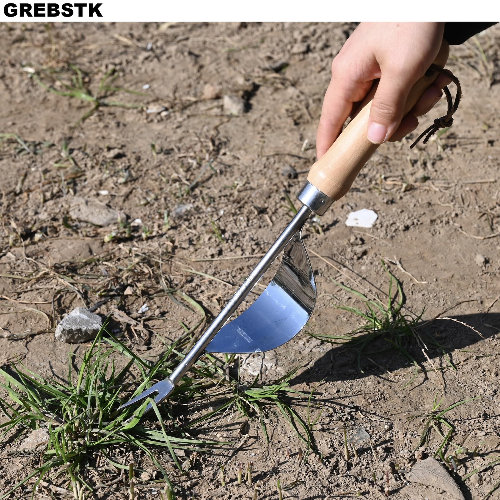 GREBSTK Garden Manual Weeding Tools 13.5in Puller, Hand Weeder