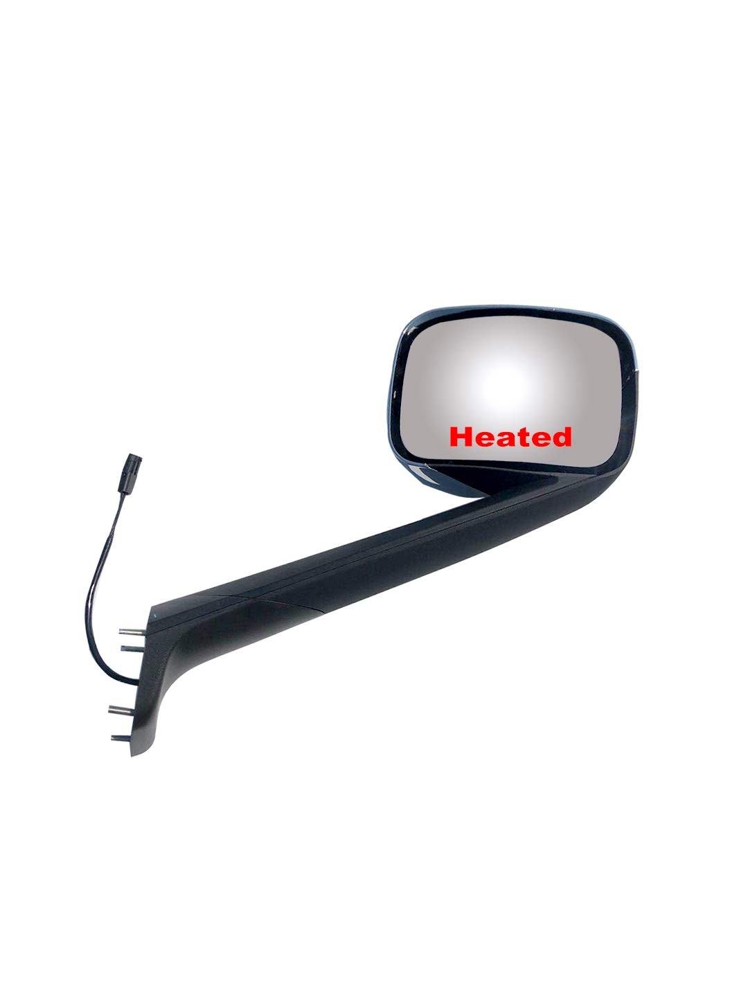 Longling Replacement Chrome Hood Mirror Passenger Right Side Fit Freightliner