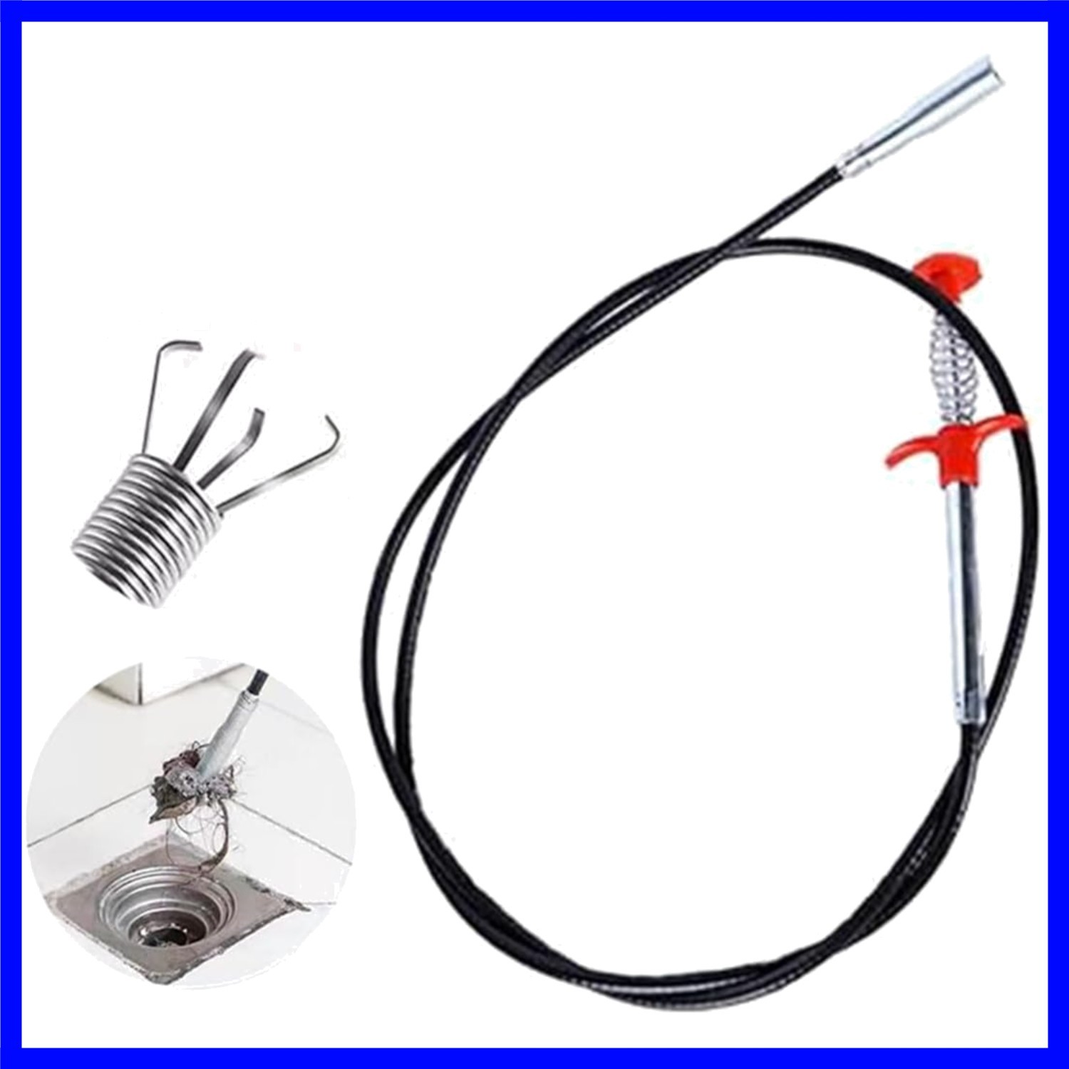 24-Inch Flexible Grabber Claw Tool for Effortless Pickup in Hard-to- Areas