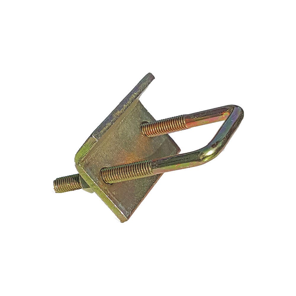 GRAINGER APPROVED V621Y Channel Beam Clamp,Steel,Over L 3.375in 2HCJ4