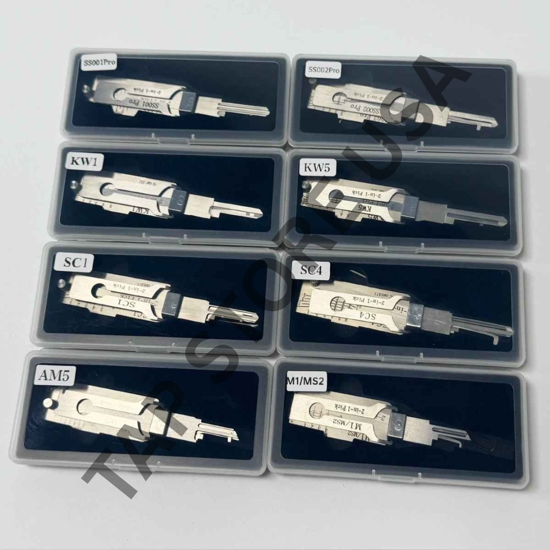 Unlock Stainless Steel Doors with a Master Key SS001 SS002 KW1 KW5 SC1 SC4 M1MS2