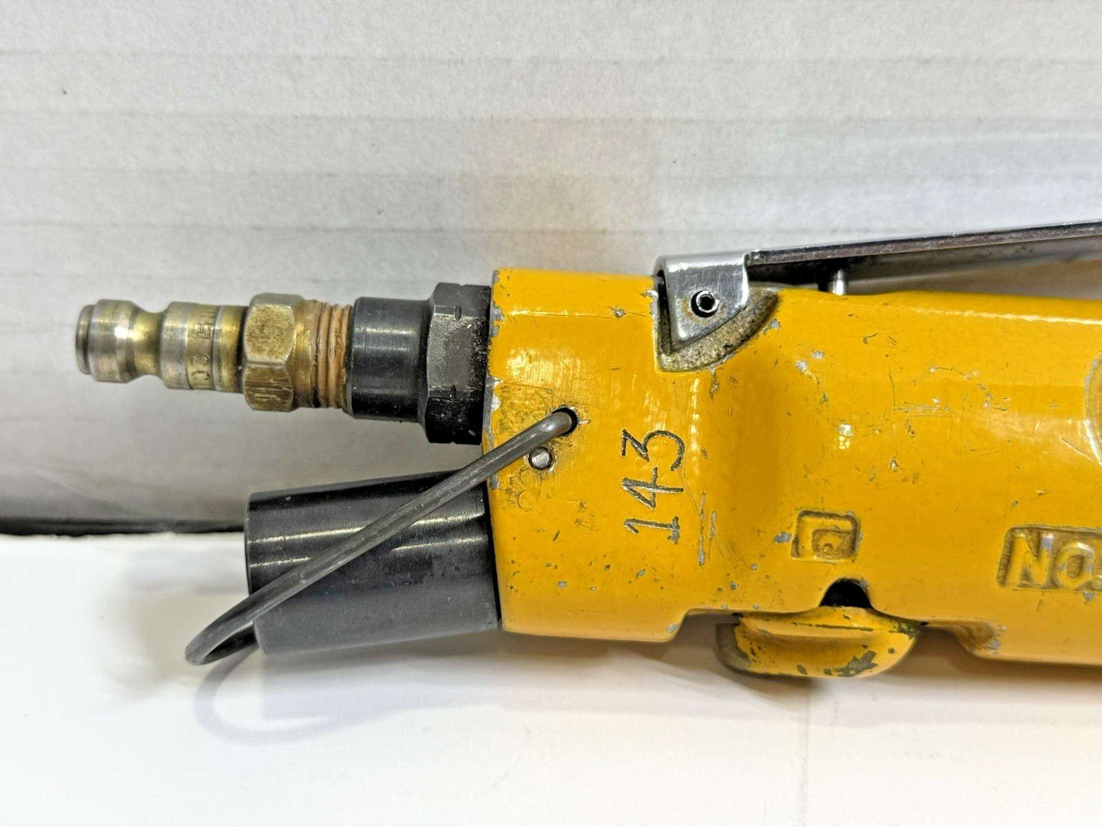 Vintage Uryu UX-500SD Hydraulic Inline Pulse Air Screwdriver No. 673243 UNTESTED