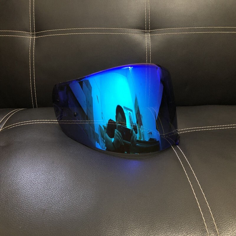 strengthen Blue Visor for Shoei CW-1 X12 RF-1100 XR-1100 X-SPIRIT2 X-12 Qwest