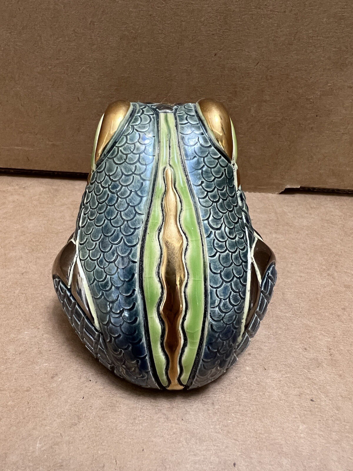 Rinconada Silver 2000 Anniversary Toad 731 Figurine piece RARE: Minor Chips