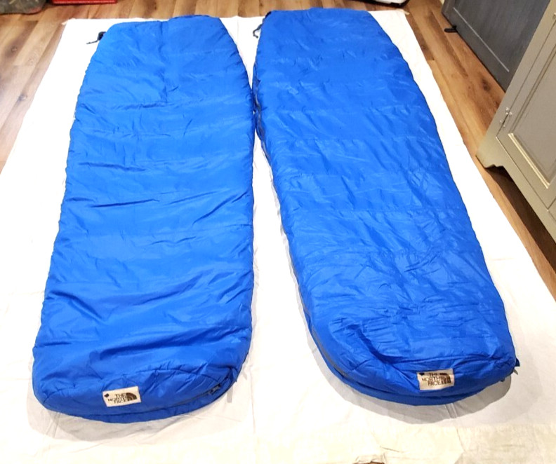 Vintage The North Face -Brown Label-The original Yeti, Polyester II fill, Blue