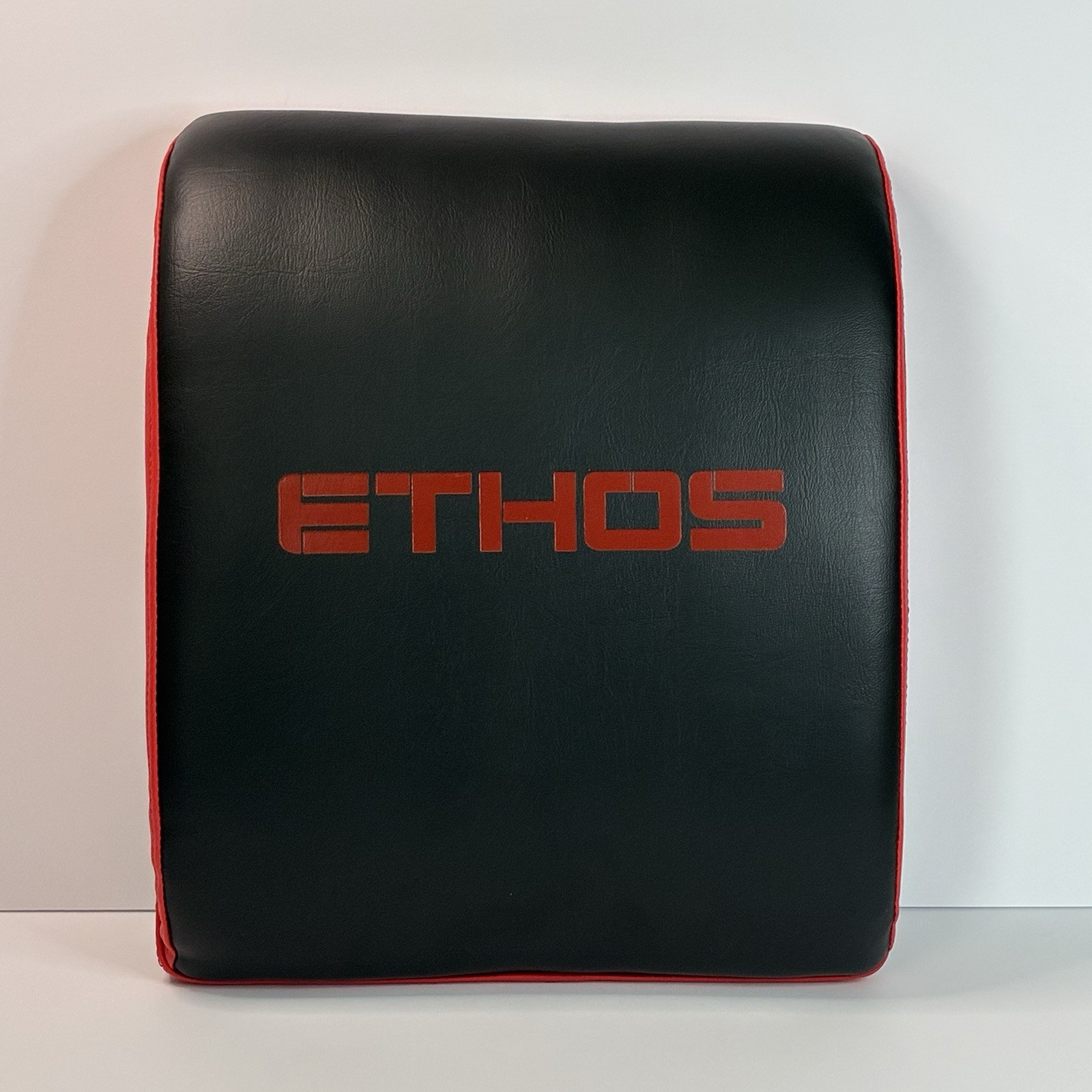 ETHOS Ab Mat Core Trainer Sit Up Cushion Exercise Pad Black Red Fitness