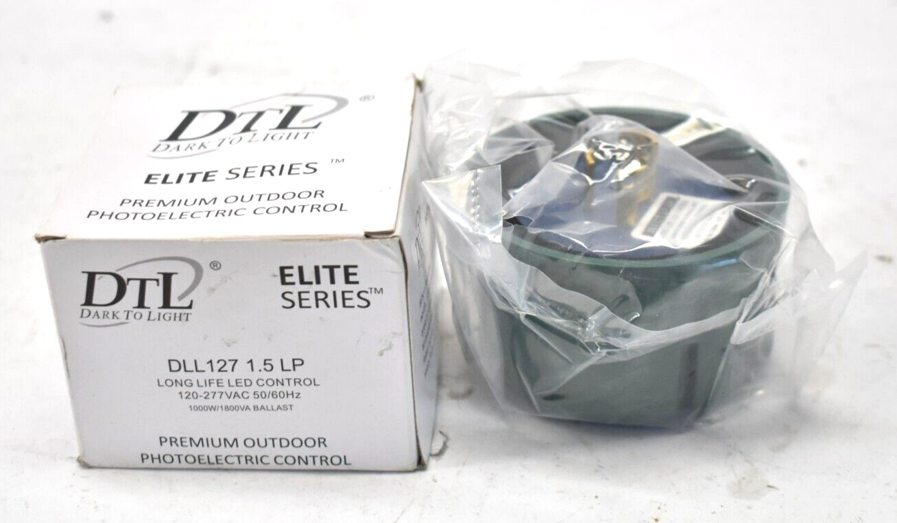 DTL Dark to Light Elite Premium Outdoor Photoelectric Control DLL127 1.5LP