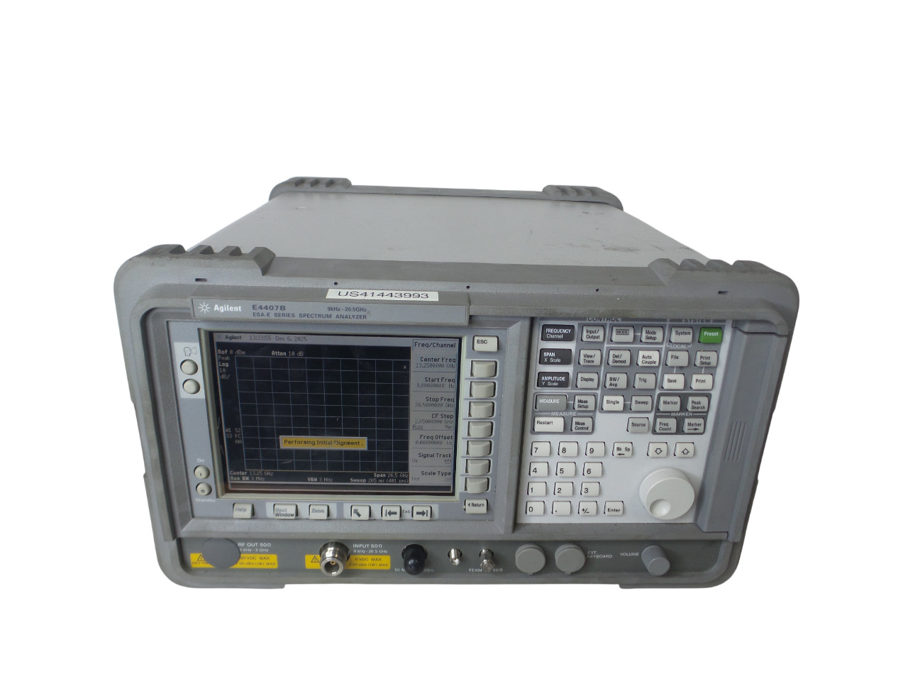 Agilent E4407B ESA-E Spectrum Analyzer 9 kHz - 26.5 GHz - Free Shipping
