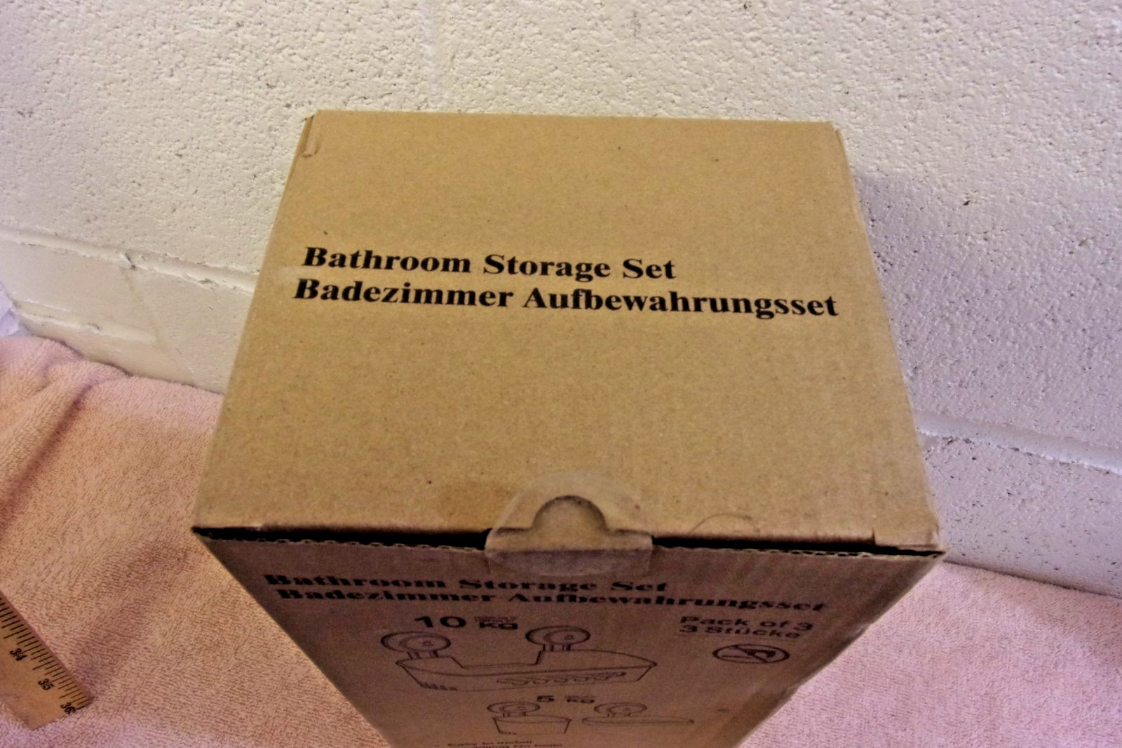 NEW UNOPENED Bathroom Storage Set Pack of 3