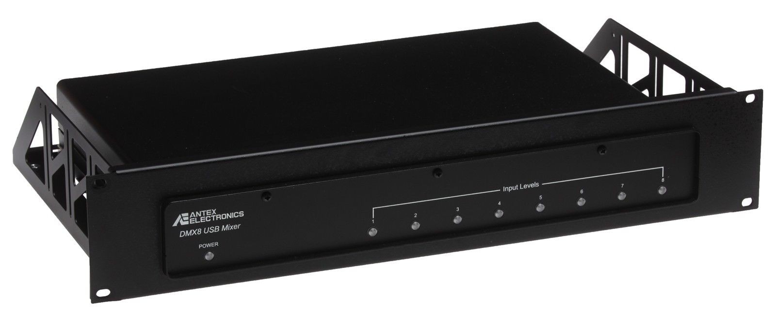 NEW Antex DMX8 Rackmount USB Court Recording 8 Channel Mixer PC Interface DMX 8