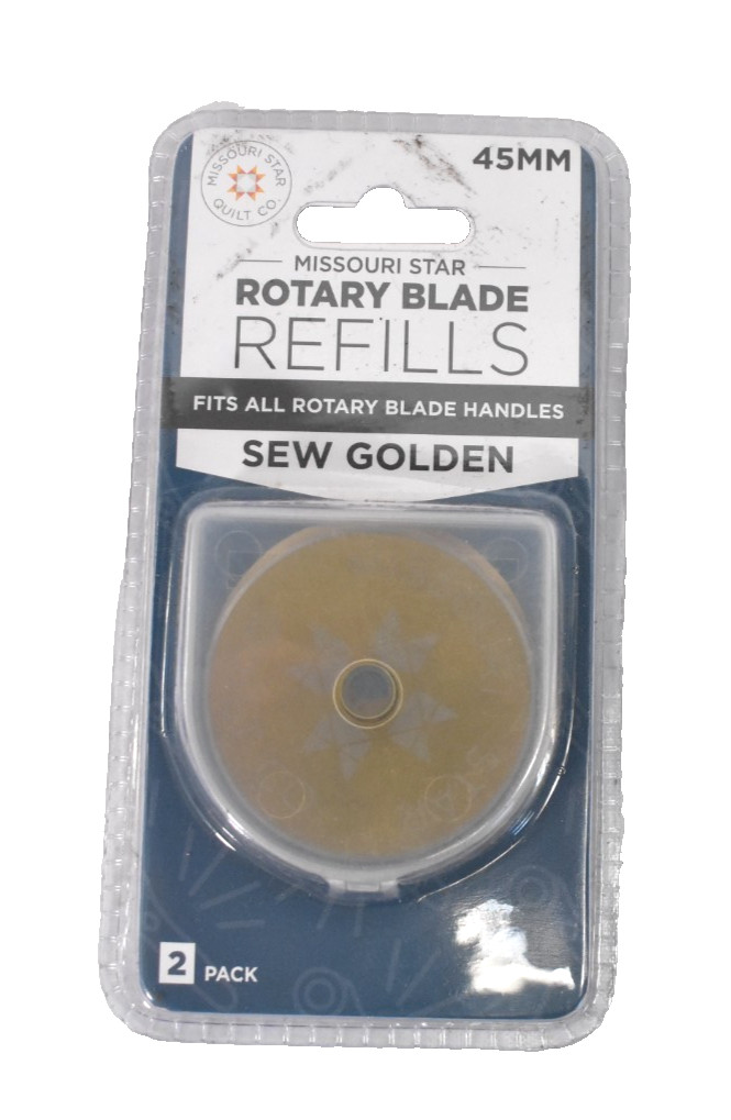 MIssouri Star Rotary Blade Refills Sew Golden Fits All Rotary Blade Handles 45mm