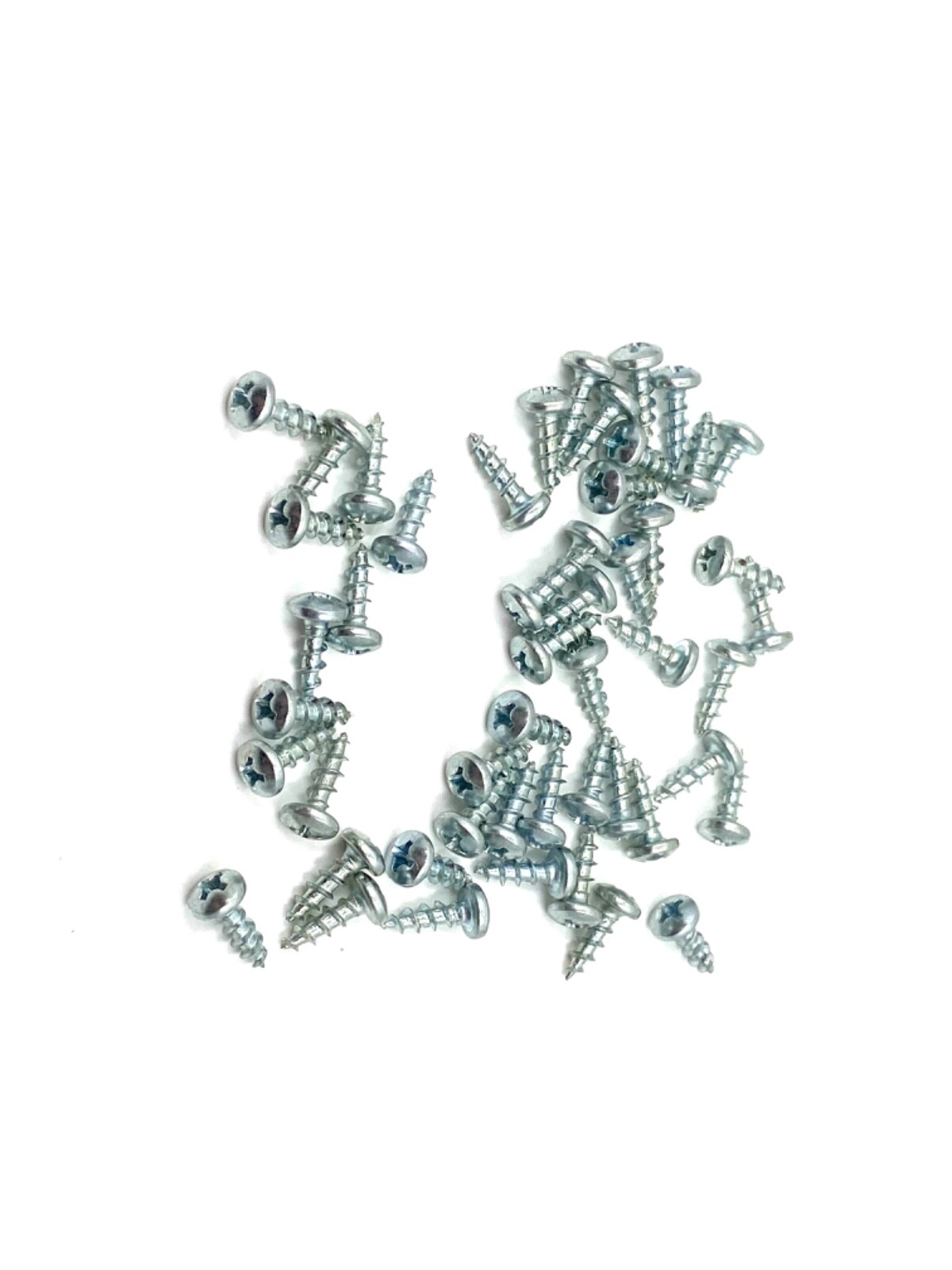 #6 x 7/16 FULL DEEP THREAD PHILLIPS  PAN HEAD SCREWS ZINC 100 count