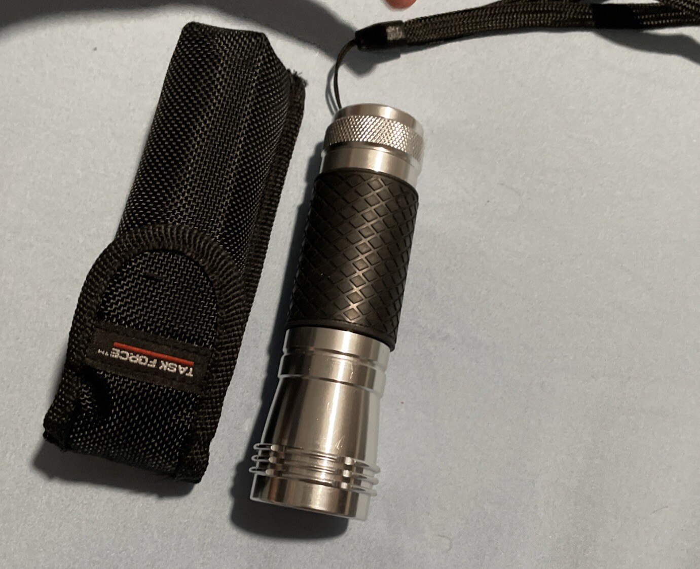 HOLSTER Task Force Flashlight Belt Loop Black Replacement Carry Pouch HTF