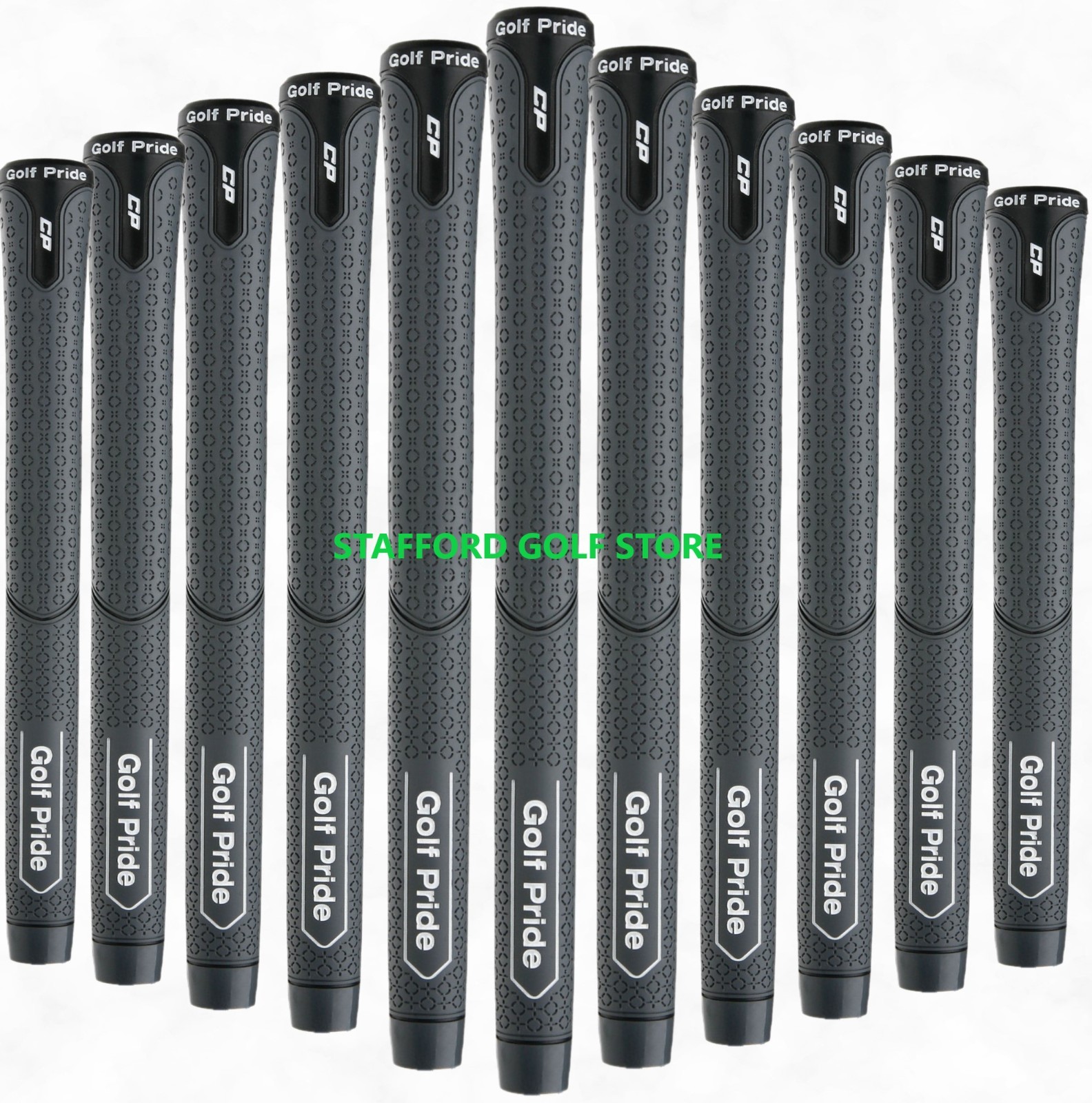 NEW 2026 Golf Pride CP Plus4 Swing Grips Bundles Gray/Black Standard & Midsize
