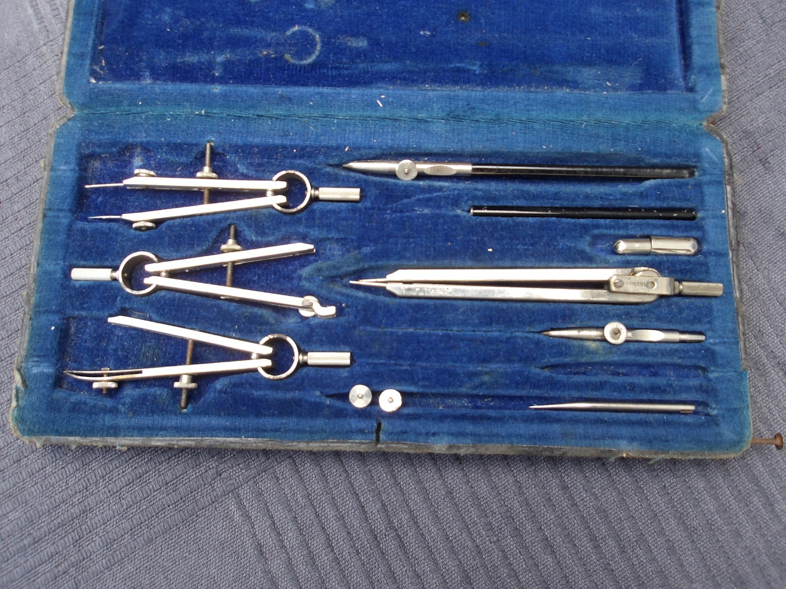 Grantley No.4 Draughtsman Drawing Tools, Geometry Set, Compass Made in Germany