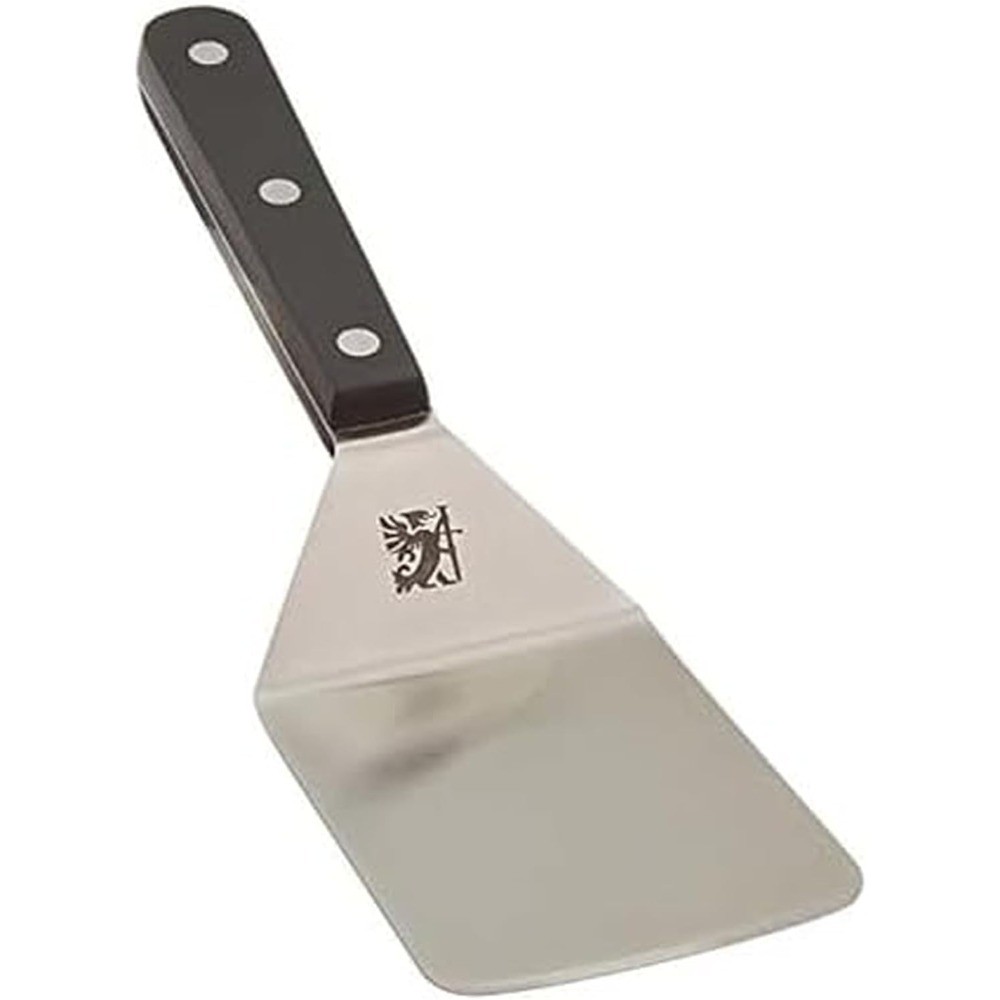 Triple Rivet Stainless Steel Wide Turner, 9.65-Inch, Black,5154549