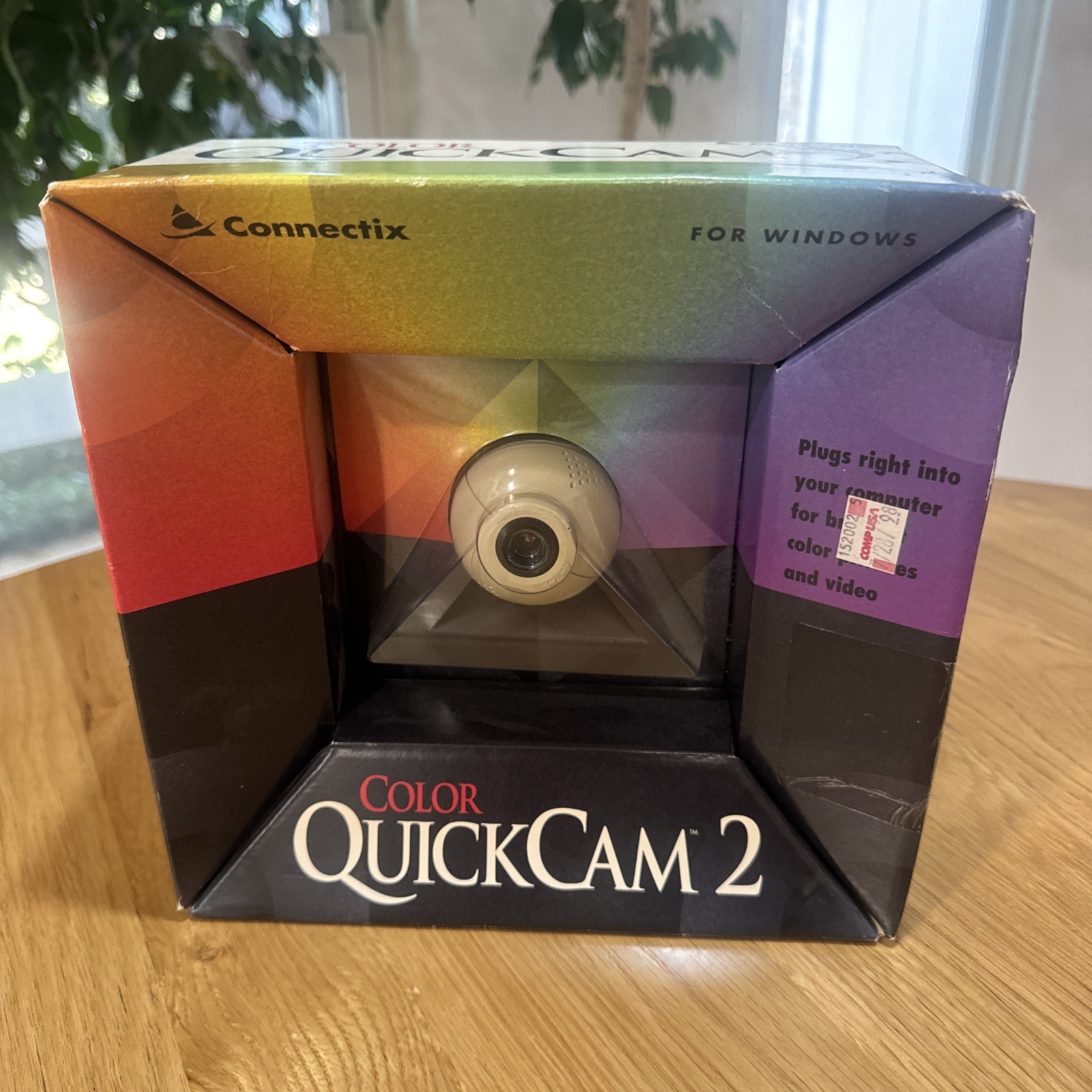 Connectix Color QuickCam 2 for Windows Digital Camera Vintage 1996 NOS