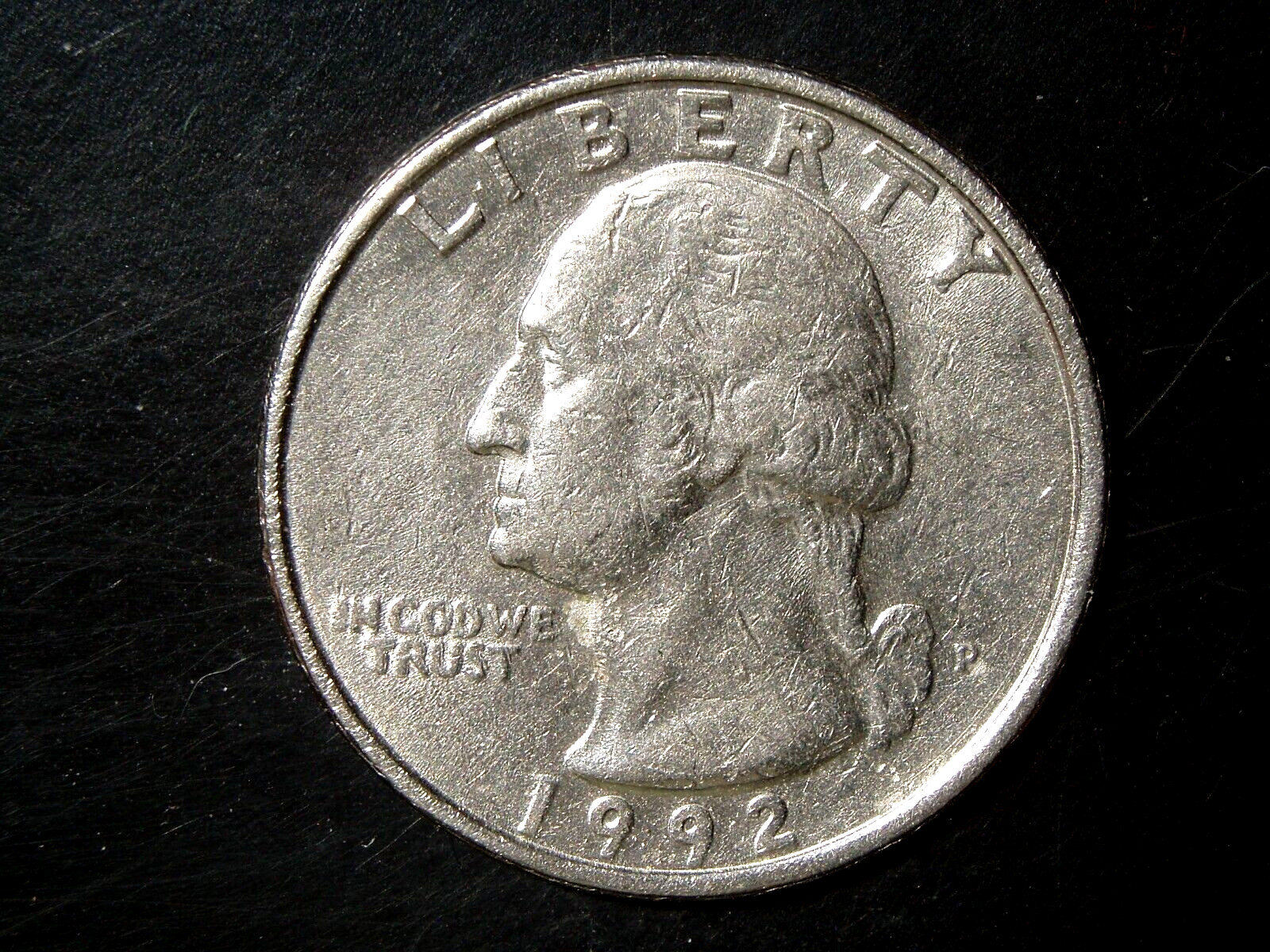 1992-P WASHINGTON QUARTER #5
