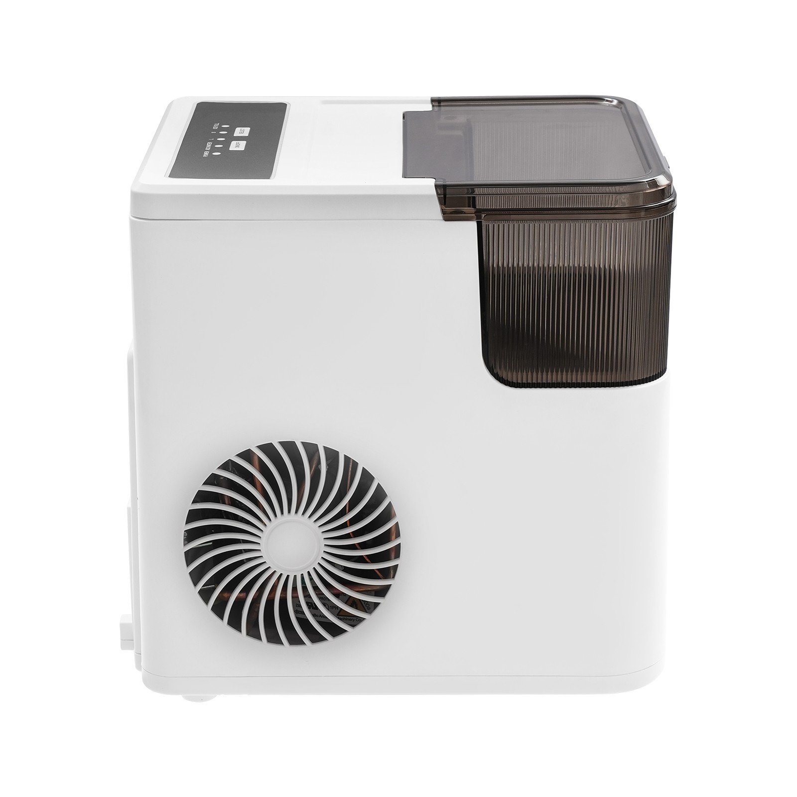 Countertop Ice Maker, Ice Maker, 165W Electric Ice Maker (Two-Size Ice Cube)