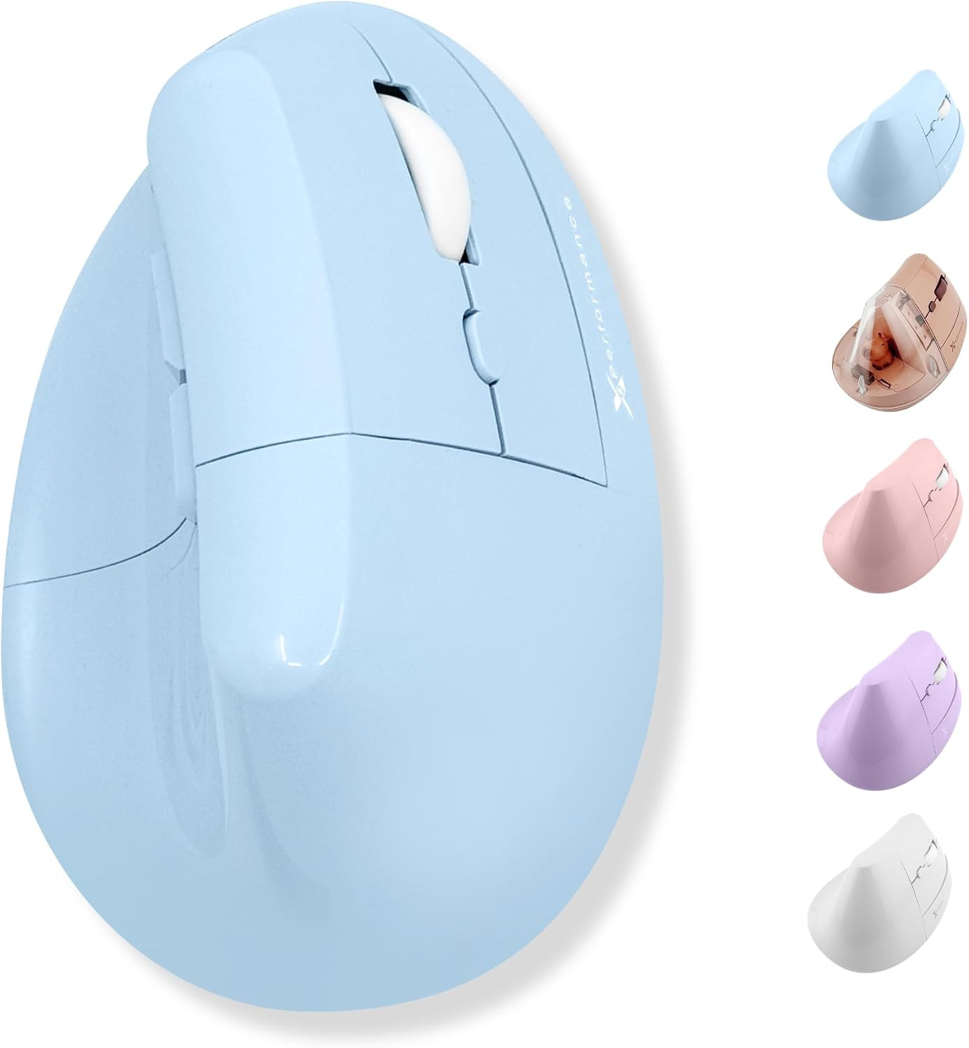 X9 Performance Wireless Vertical Ergonomic Mouse - (BT + 2.4Ghz) - Click in Comf
