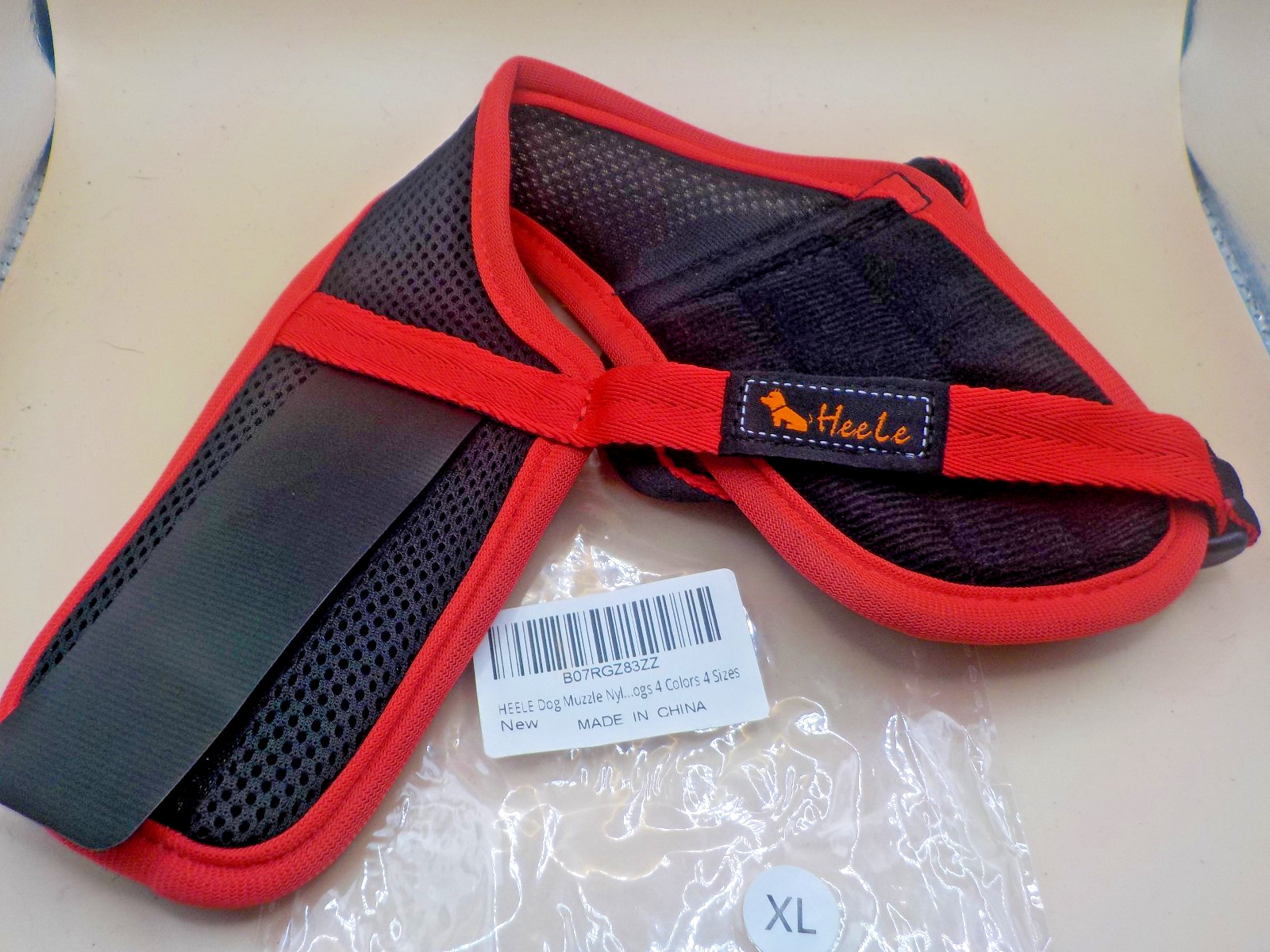 Heele Dog Muzzle, Unused, Size XL