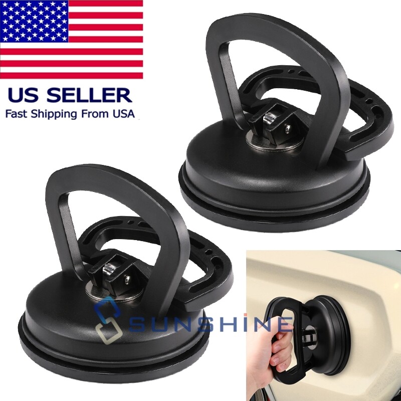 2X Heavy Duty Suction Cup FOR Car Dent Remover Puller Car Rubber Pad Lifter