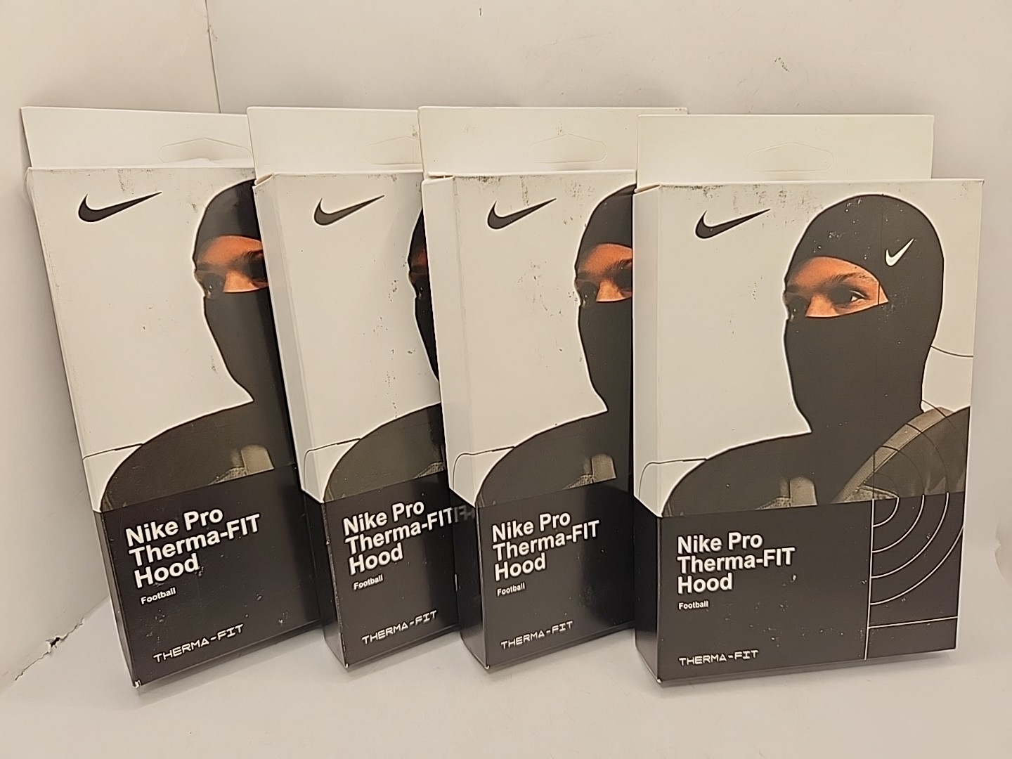NEW Nike Pro Therma - Fit Hyperwarm Hood Ski Mask - Blak. Lot of 4