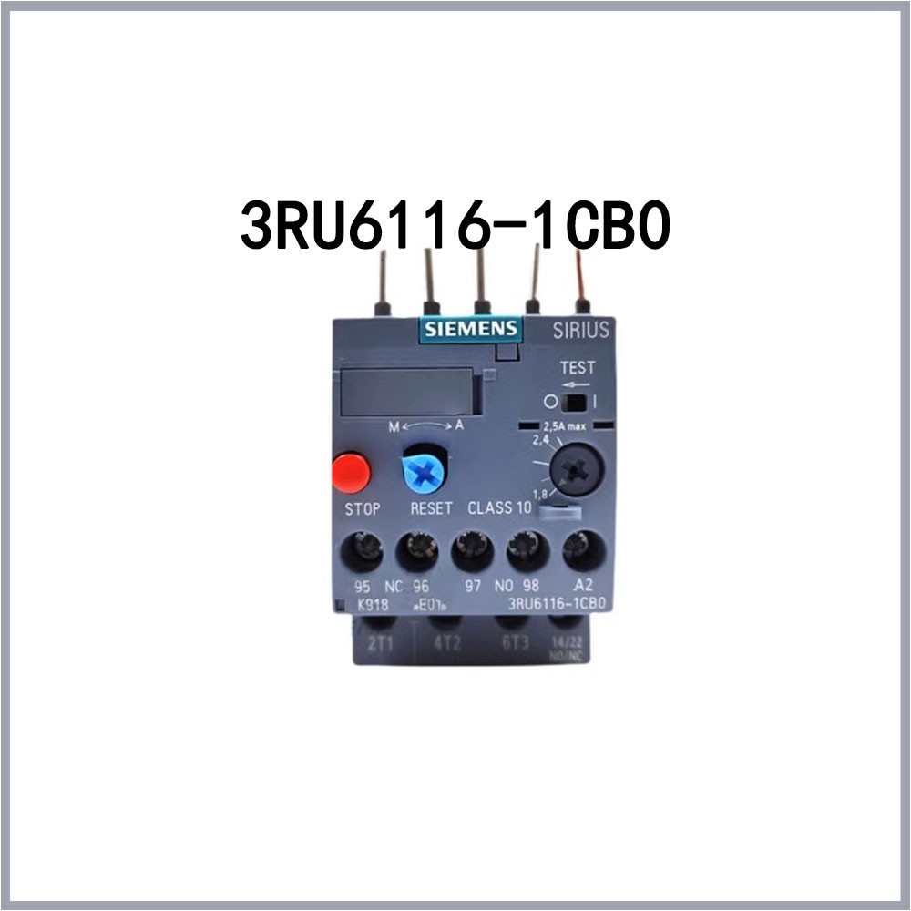 Siemens 3RU6116-1CB0 3RU6116-1DB0 3RU6116-1EB0 3RU6116-1FB0 3RU6116-1GB0 relays