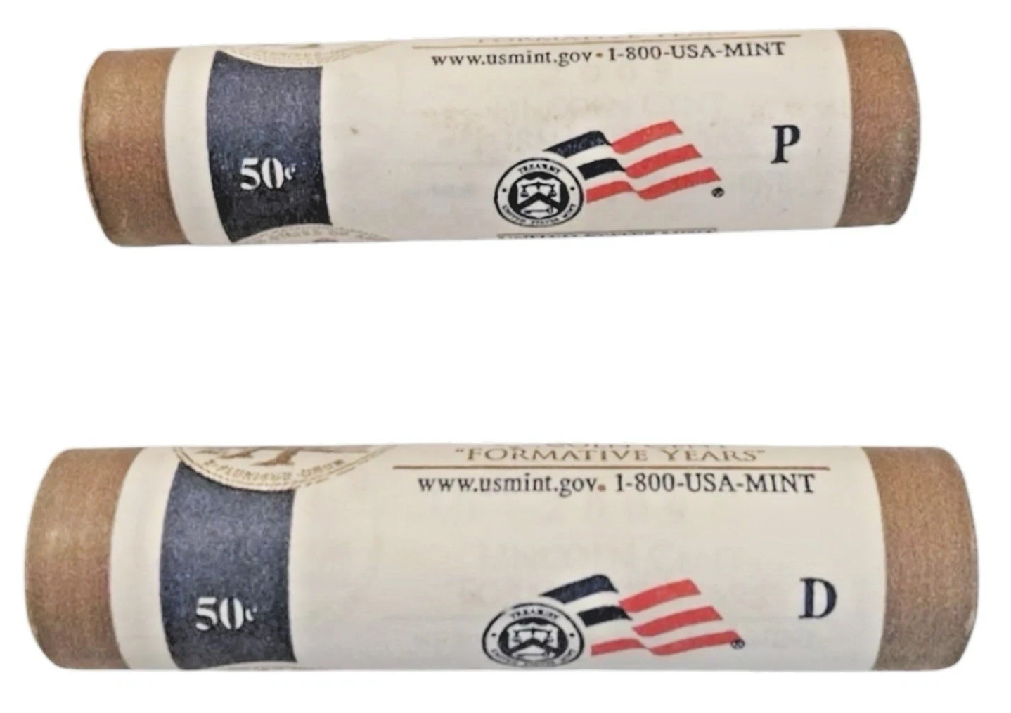 2009 P&D Lincoln Formative Years One Cent Rolls - LP2 - Sealed Mint Box