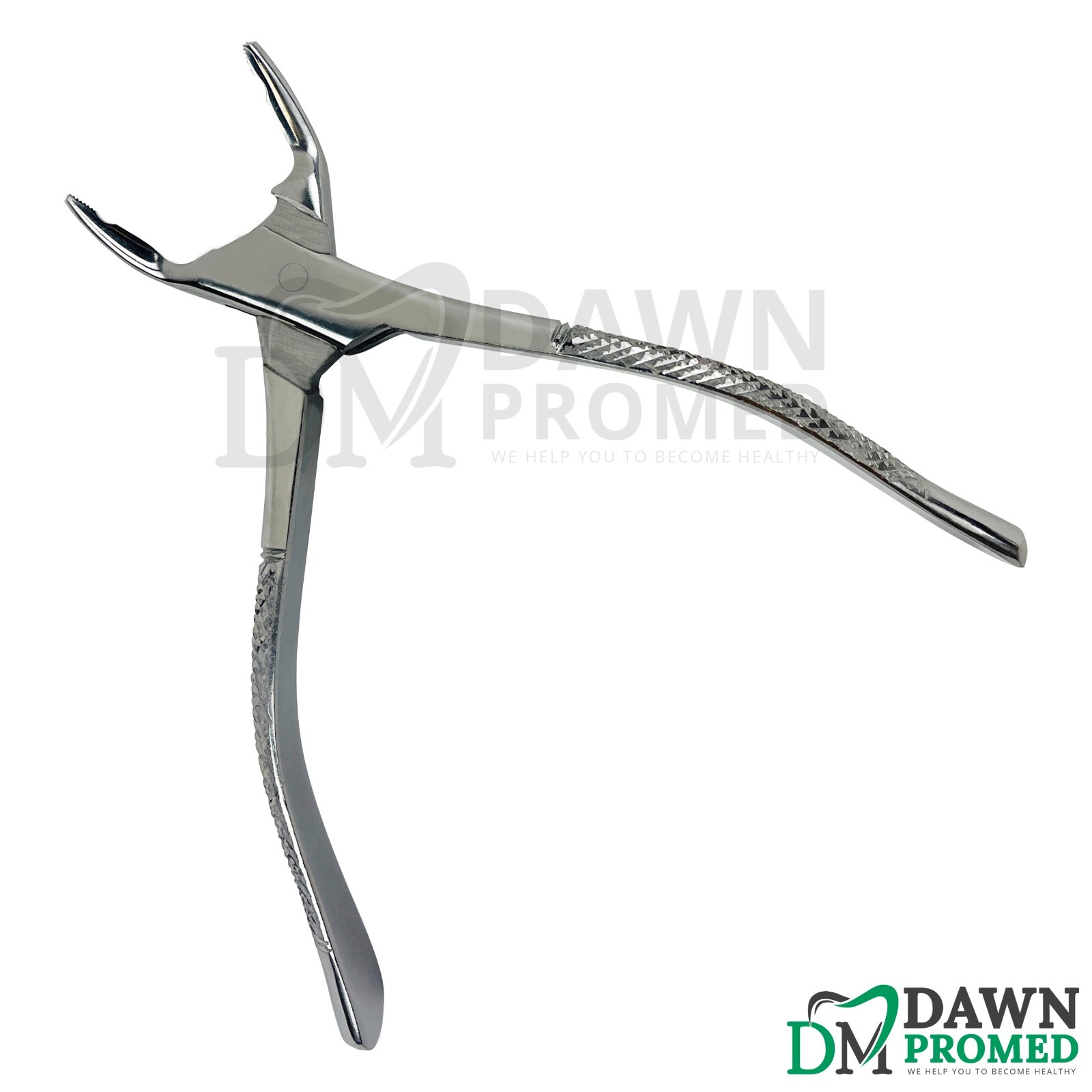 Dental Extracting Forceps #150XAS Serrated, Split Beak Design for Upper Teeth