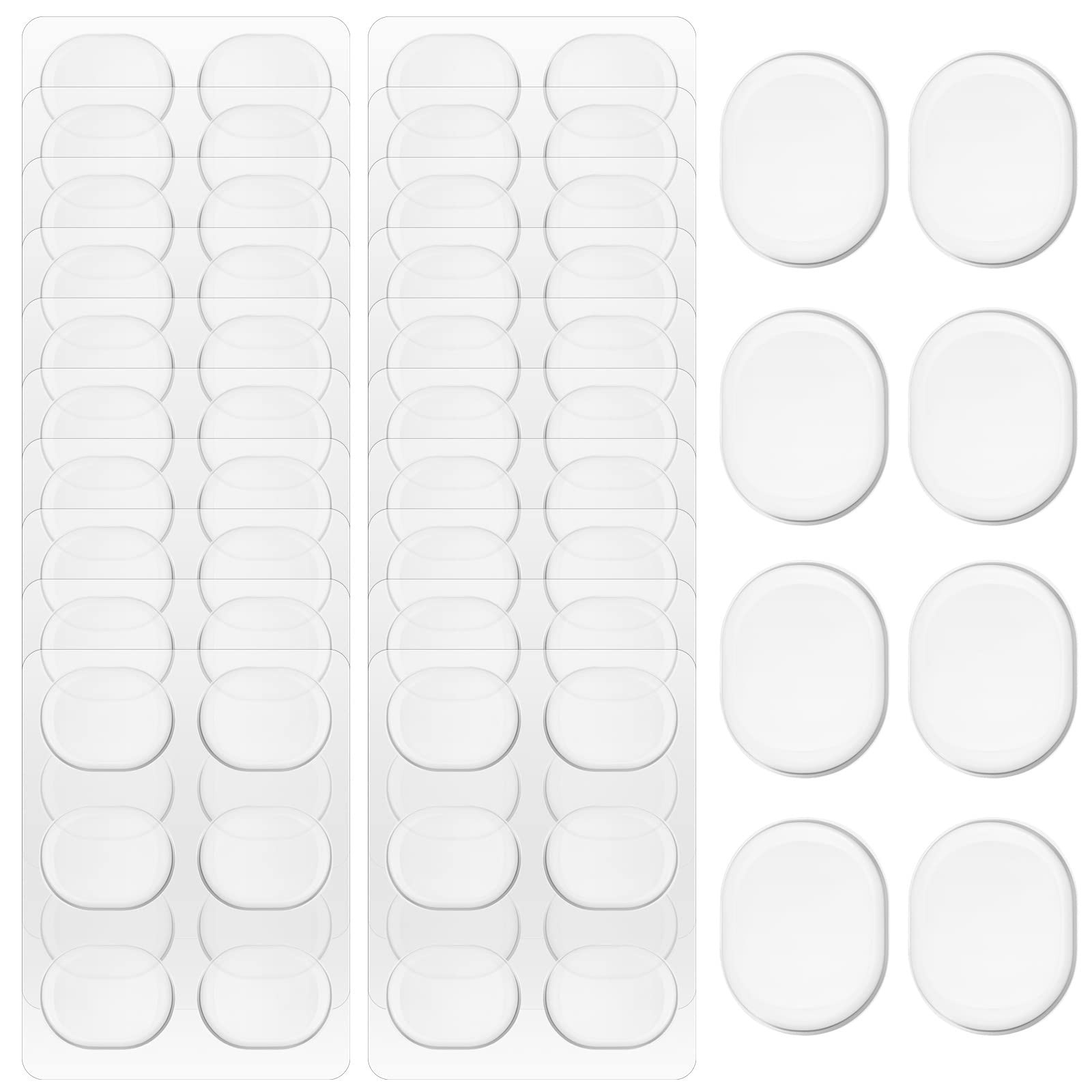 Drum Dampeners Gel Pads 60 PCS Silicone Moon Gel Cymbal Tone Control Kit New USA