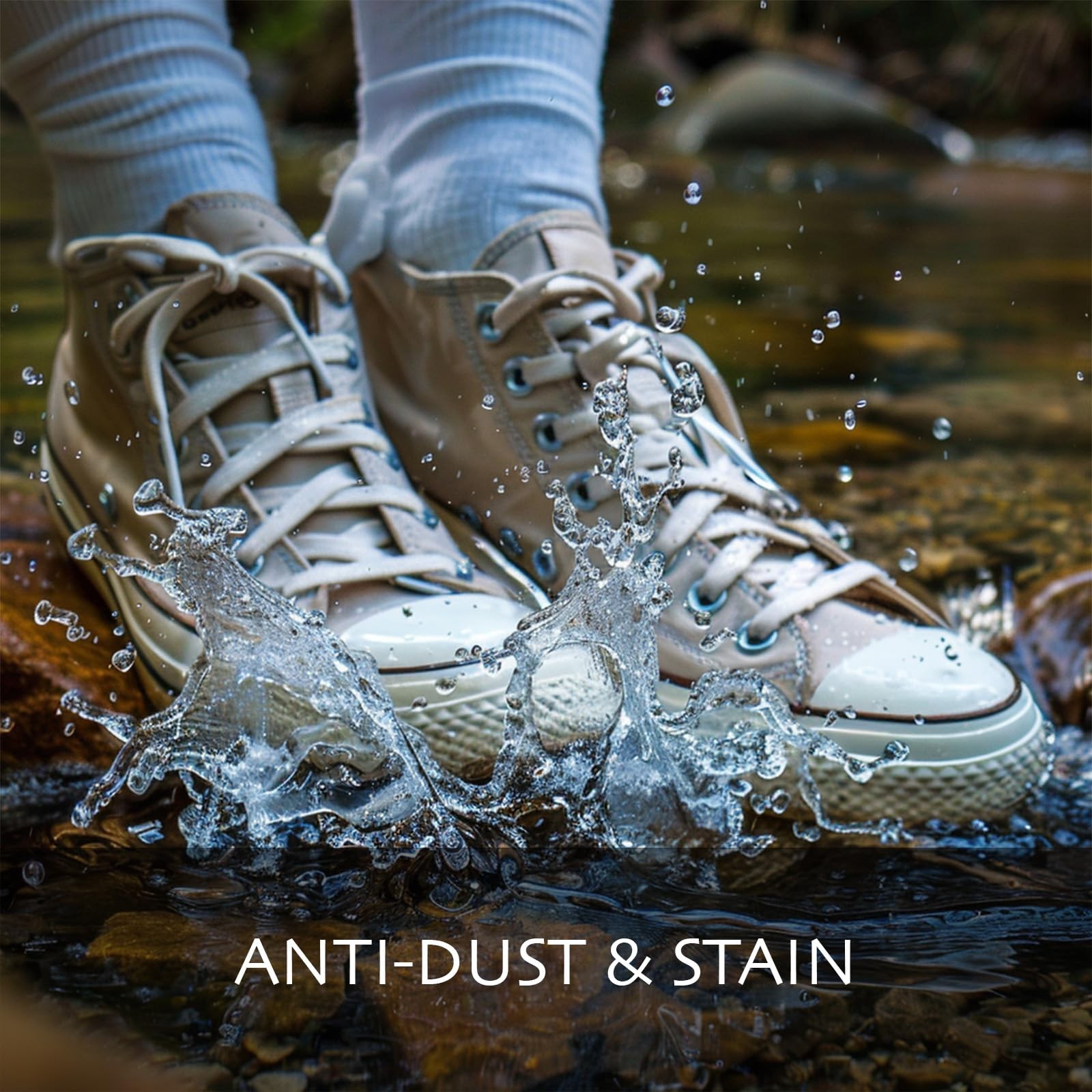 COZGO Protect Shoe Protector Spray, Rain & Stain Waterproof Nano...