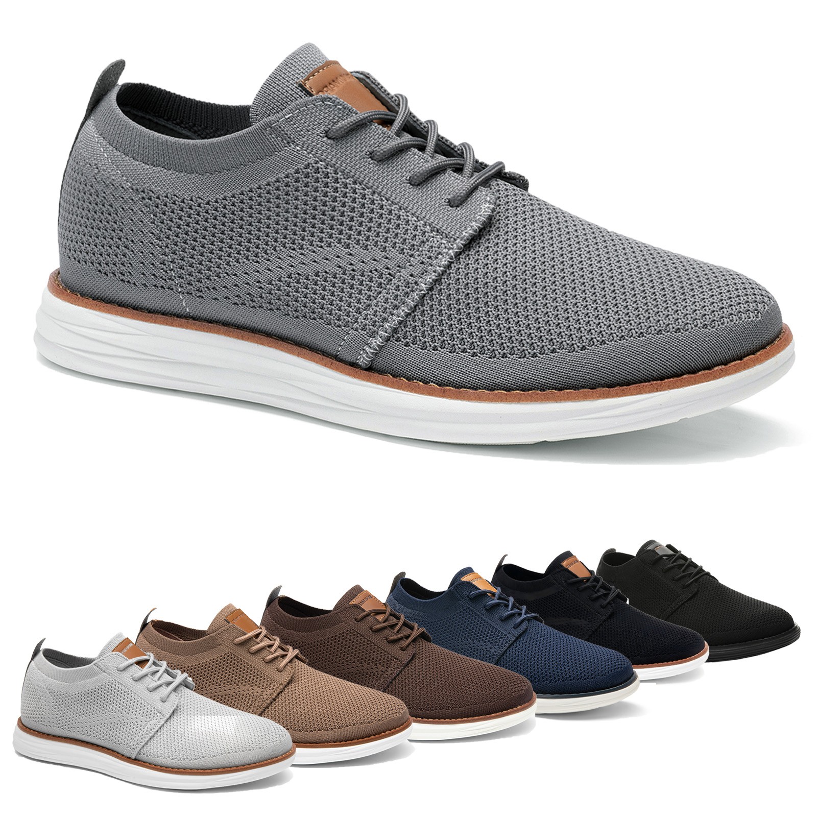 Men Casual Shoes Athletic Shoe Comfort Lace up Walking Sneakers Shoe Size 6.5-13