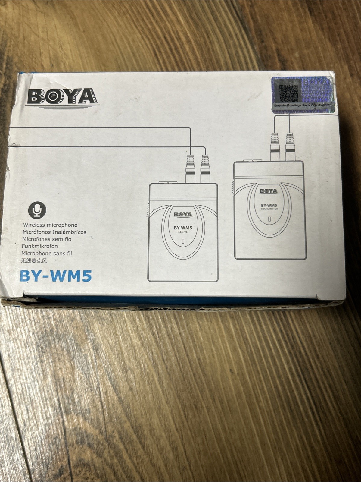 BOYA 2.4ghz- Dual-Channel Digital Wireless Microphone Kit (BY - WM5) For Camera